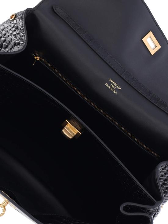 25FW 발렌시아가 토트백 789772 2AA5L 1000 Black - BALENCIAGA