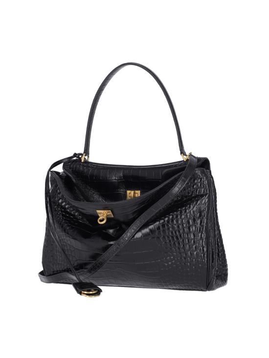 25FW 발렌시아가 토트백 789772 2AA5L 1000 Black - BALENCIAGA