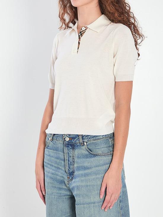 25FW 버버리 반팔 티셔츠 769528 8112168 B7078 WHITE - BURBERRY