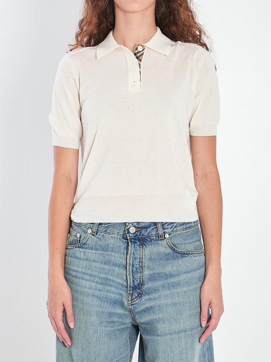 25FW 버버리 반팔 티셔츠 769528 8112168 B7078 WHITE