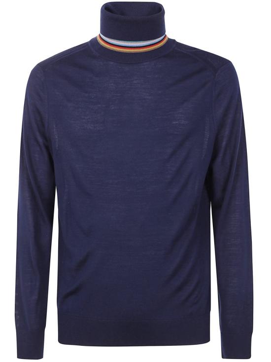 25FW 폴 스미스 터틀넥 M1R 539Z T02093 49 BLUE