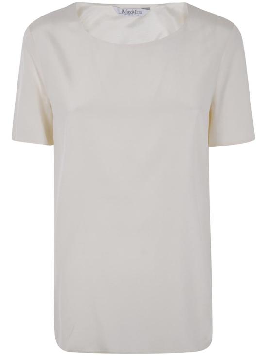 25FW 막스마라 반팔 티셔츠 2521116038600 005 WHITE