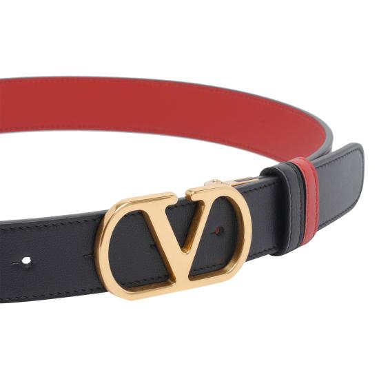 25FW 발렌티노 가라바니 벨트 T0SQ3IYR 43K Black - VALENTINO GARAVANI