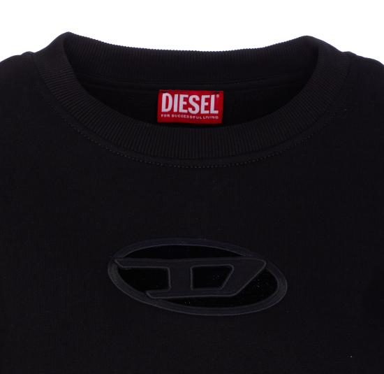 25FW 디젤 긴팔 티셔츠 A09931 0GRAC9XX Black - DIESEL