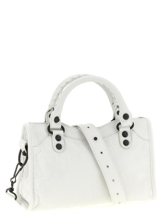 26SS 발렌시아가 르 시티 미니백 8063952ABEK9104 White - BALENCIAGA