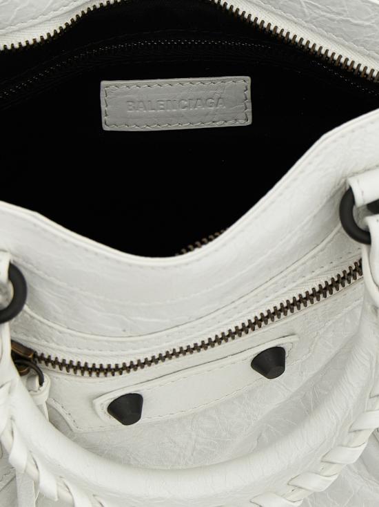 26SS 발렌시아가 르 시티 미니백 8063952ABEK9104 White - BALENCIAGA