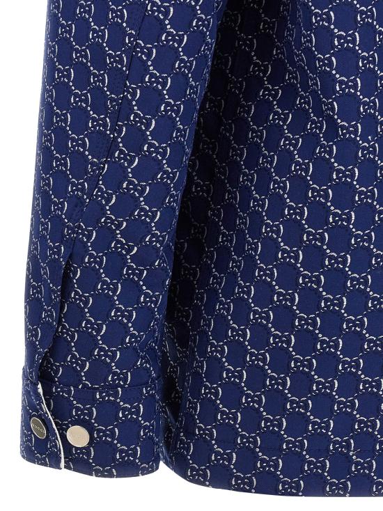 25SS 구찌 GG 쉐도우 코튼 셔츠 813998ZAR264069 - GUCCI