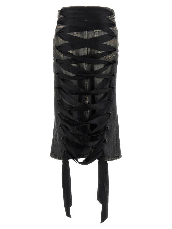 25SS 발렌시아가 데님 스커트 831713TSW671441 - BALENCIAGA