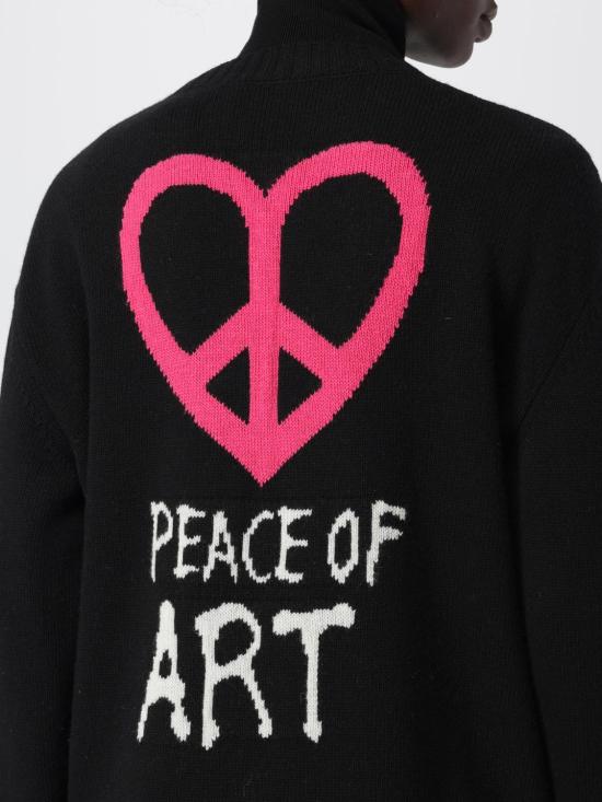 24FW 모스키노 스웨터 09288706 3555 Black - MOSCHINO
