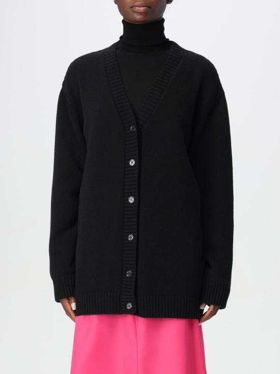 24FW 모스키노 스웨터 09288706 3555 Black