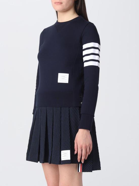 25FW 톰브라운 스웨터 FJT002A00535 415 Blue - THOM BROWNE