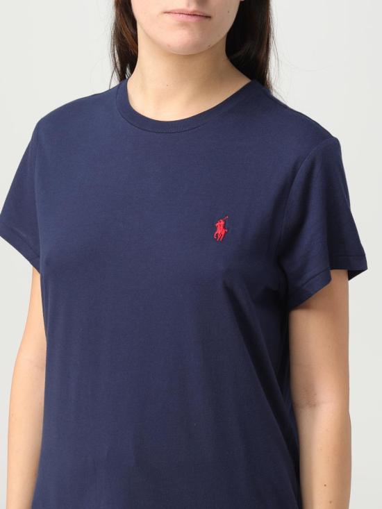 25FW 폴로 랄프로렌 반팔 티셔츠 211898698 006 Blue - POLO RALPH LAUREN