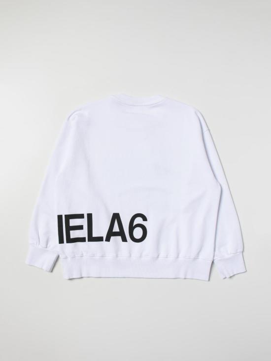 25FW [키즈] MM6 메종마르지엘라 풀오버 M60313MM006 M6100 White - MM6 MAISON MARGIELA