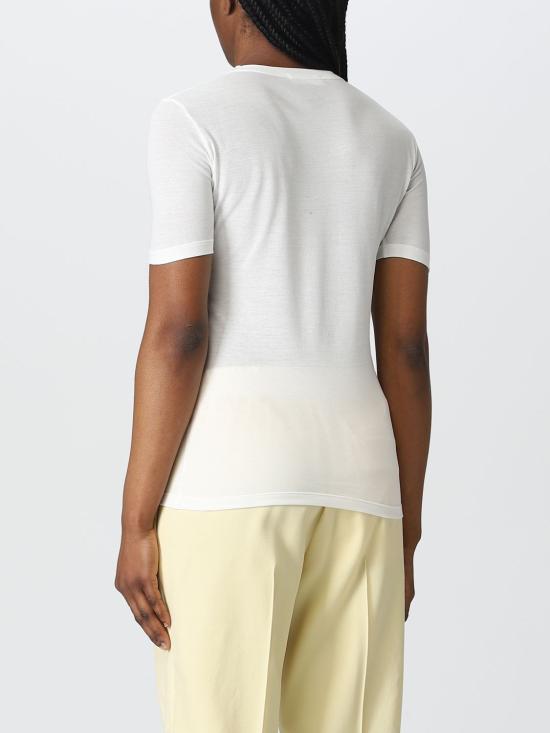 25FW 질샌더 반팔 티셔츠 J40GC0005J45031 100 White - JIL SANDER