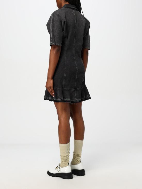 25FW 가니 숏 원피스 J1539 006 Black - GANNI