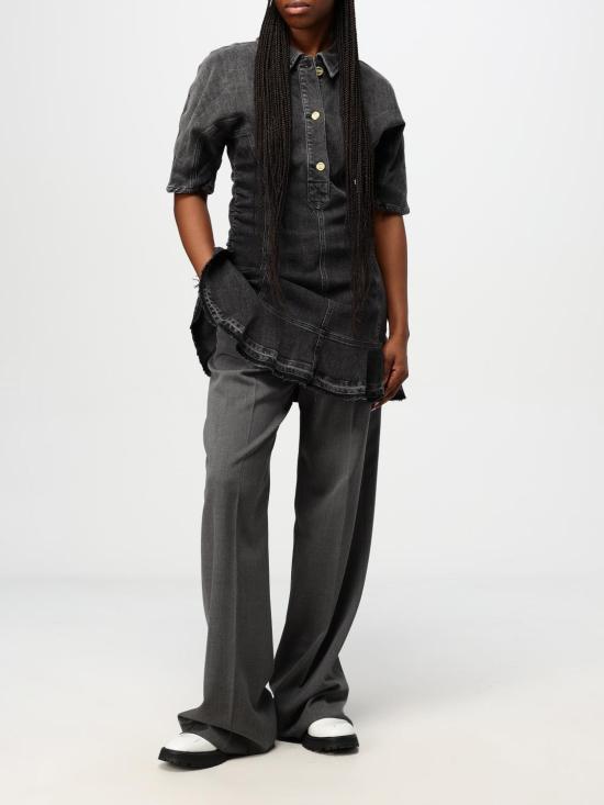 25FW 가니 숏 원피스 J1539 006 Black - GANNI