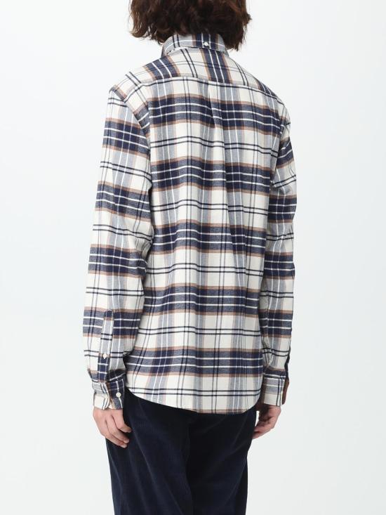 25FW 바버 긴팔 셔츠 MSH5035MSH BE11 White - BARBOUR