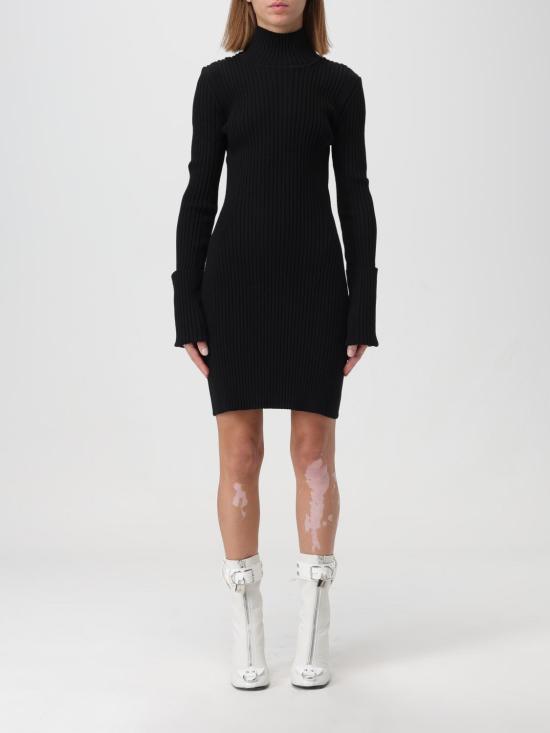  파코라반 롱 원피스 23AMRO603ML0235 P001 Black