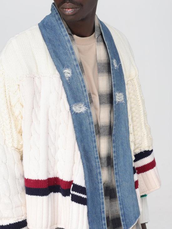  그렉로렌 가디건 GM032 White - GREG LAUREN