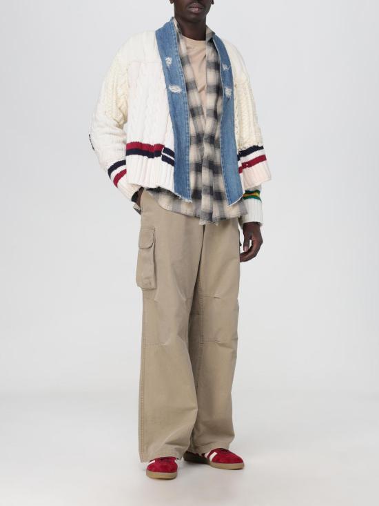  그렉로렌 가디건 GM032 White - GREG LAUREN