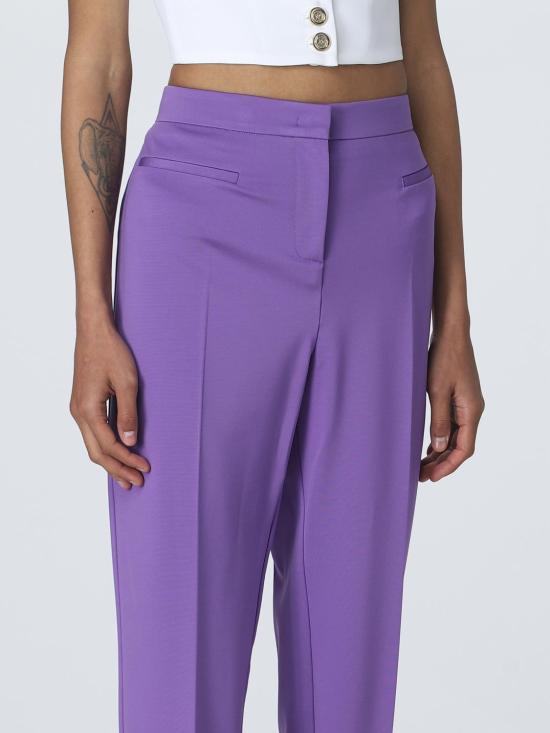 25FW 핑코 스트레이트 팬츠 100152A0HM YB1 Violet - PINKO