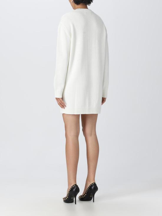  모스키노 숏 원피스 04858207 0002 White - MOSCHINO