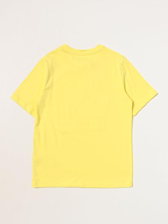 25FW [키즈] MM6 메종마르지엘라 티셔츠 M60339MM010 M6203 Yellow - MM6 MAISON MARGIELA