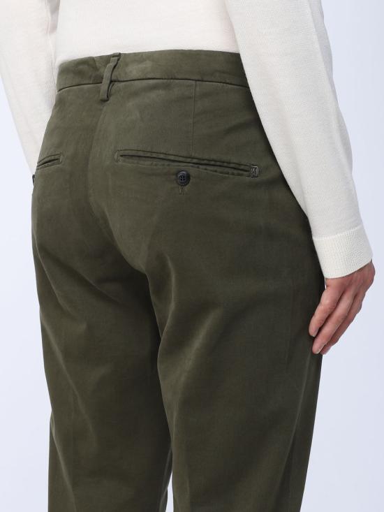 25FW 돈답 스트레이트 팬츠 UP235GSE043UPTD 637 Green - DONDUP