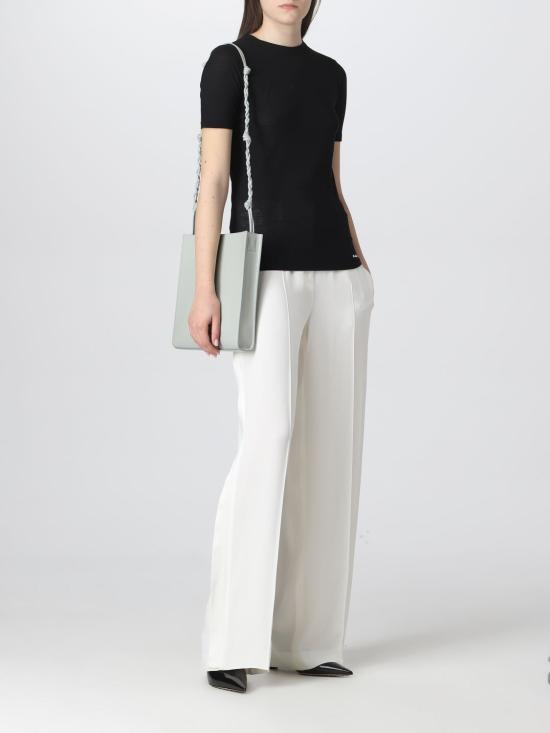 25FW 질샌더 반팔 티셔츠 J40GC0005J45031 001 Black - JIL SANDER