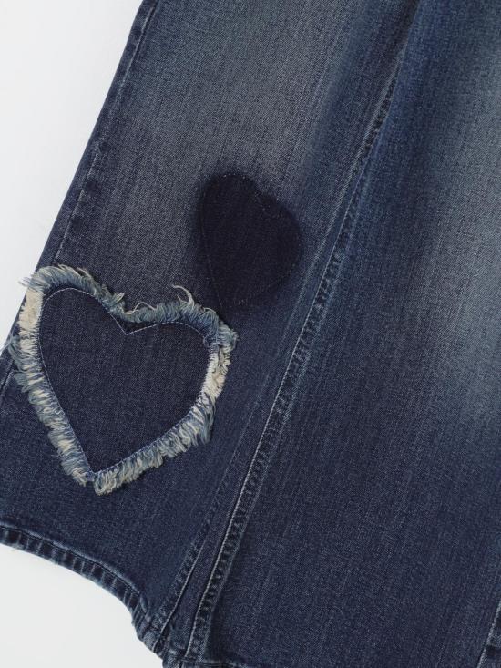 25FW [키즈] 골든구스 진 GKP01399P00172950765 Blue - GOLDEN GOOSE