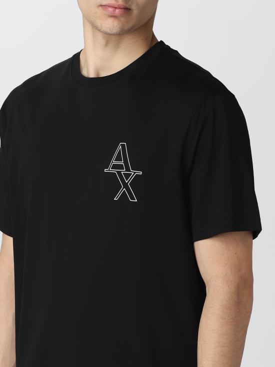 25FW 알마니 반팔 티셔츠 3RZTHLZJ9AZ 1200 Black - ARMANI
