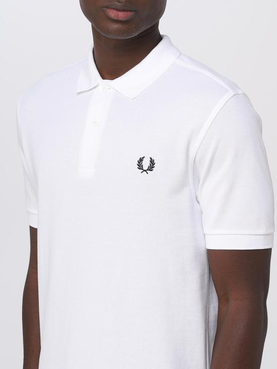 25FW 프레드페리 폴로 티셔츠 M6000 100 White - FRED PERRY