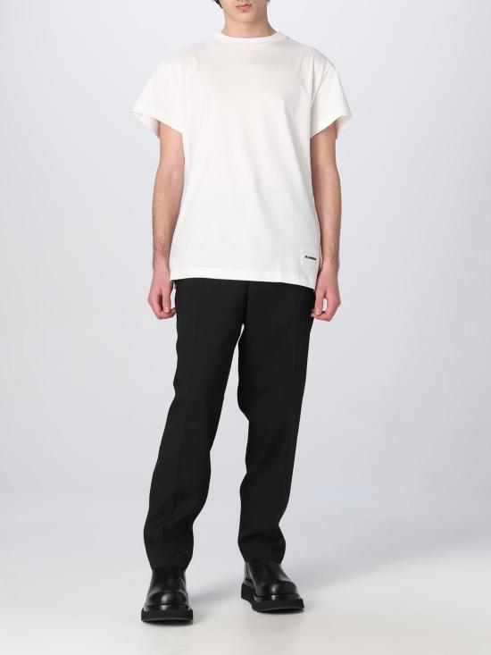 26SS 질샌더 반팔 티셔츠 J47GC0001J45048 100 White - JIL SANDER