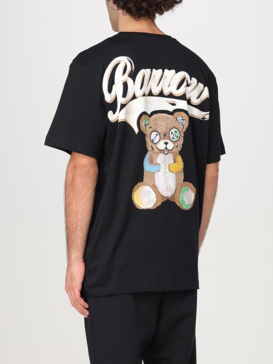 24FW 바로우 반팔 티셔츠 F4BWUATH073 110 Black - BARROW