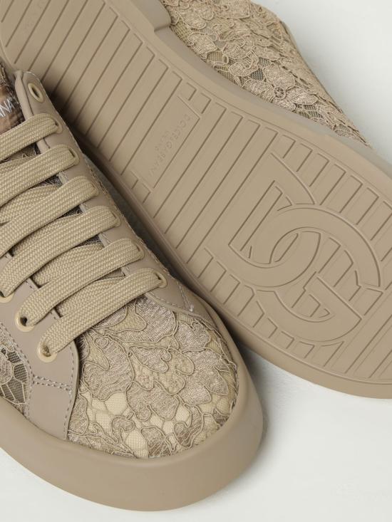 25FW 돌체앤가바나 뮬/슬리퍼 CK2343AI446 8L725 Beige - DOLCE & GABBANA