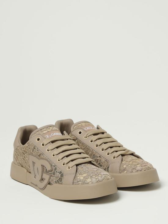 25FW 돌체앤가바나 뮬/슬리퍼 CK2343AI446 8L725 Beige - DOLCE & GABBANA