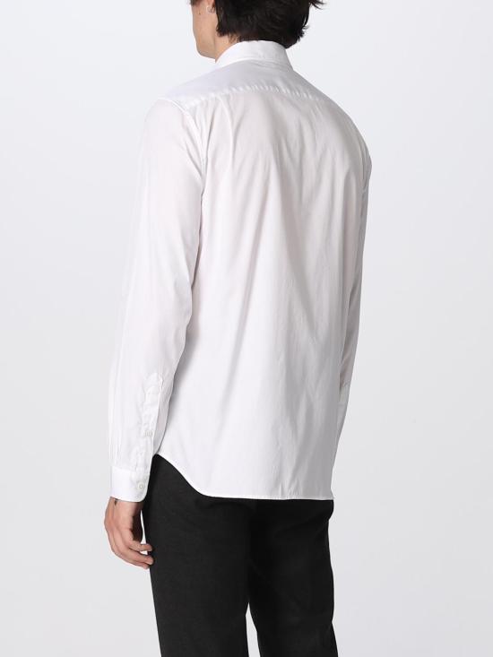 25FW 라코스테 레귤러 핏 프리미엄 코튼 셔츠 CH2933 001 White - LACOSTE
