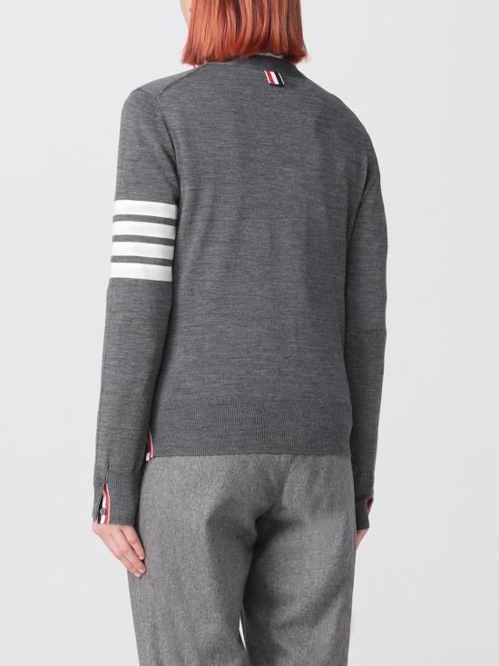 25FW 톰브라운 스웨터 FKC334AY1014 035 Charcoal - THOM BROWNE