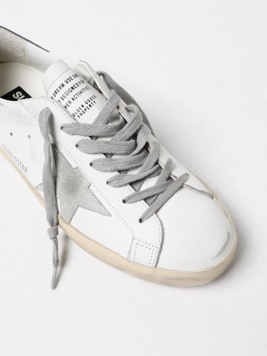 26SS 골든구스 슈퍼스타 스웨이드 스니커즈 GMF00102F00611311915 White - GOLDEN GOOSE