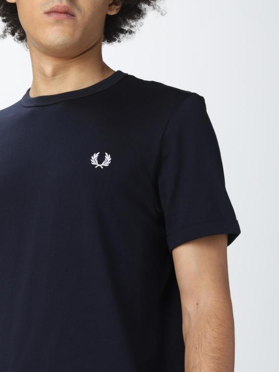 25FW 프레드페리 반팔 티셔츠 FPM3519 608 Navy - FRED PERRY