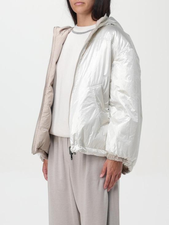 25FW 브루넬로 쿠치넬리 숏패딩 ML1597861P C130 Beige - BRUNELLO CUCINELLI