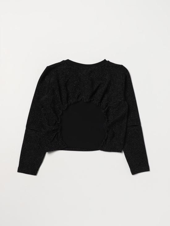  [키즈] 모나리자 티셔츠 41B6082209 0050 Black - MONNALISA