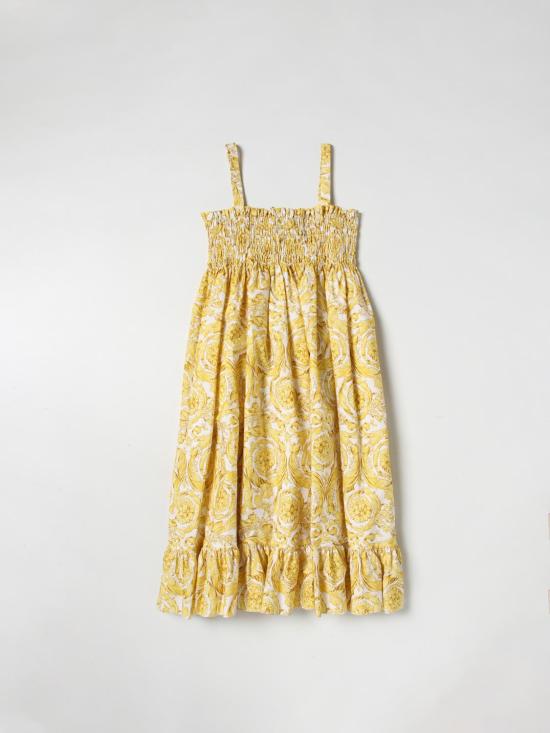 25FW [키즈] 베르사체 원피스 10001861A02460 2B020 Black - VERSACE