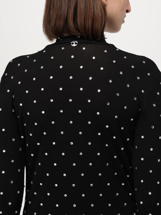 24FW 파코라반 탑 24AJTO618CU0014 P001 Black - PACO RABANNE