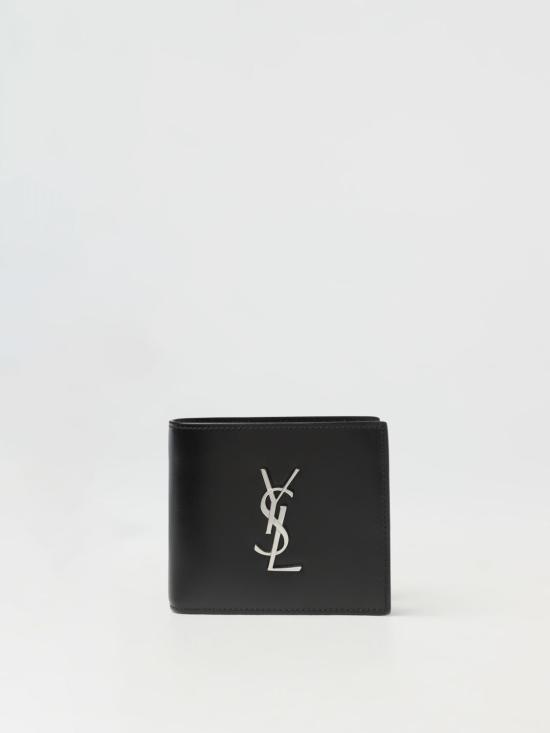  생로랑 모노그램 반지갑 4532760SX0E 1000 Black