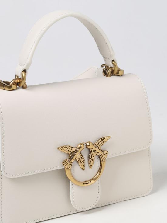 25FW 핑코 토트백 100071A0F1 Z14Q White - PINKO