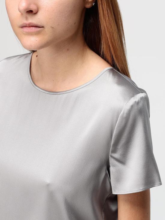 25FW 엠포리오 아르마니 반팔 티셔츠 8N2K152NXXZ U8047 Grey - EMPORIO ARMANI