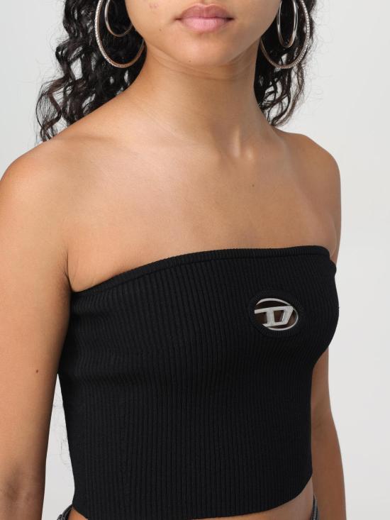 25FW 디젤 민소매 티셔츠 A130190DLAX 9XX Black - DIESEL