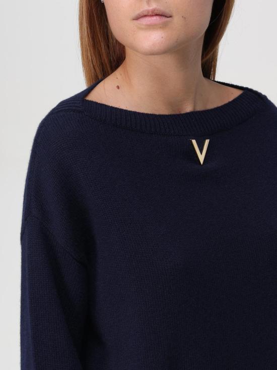 25FW 발렌티노 가라바니 스웨터 5B3KC58B8NW 598 Blue - VALENTINO GARAVANI