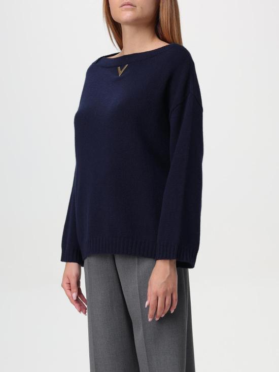 25FW 발렌티노 가라바니 스웨터 5B3KC58B8NW 598 Blue - VALENTINO GARAVANI